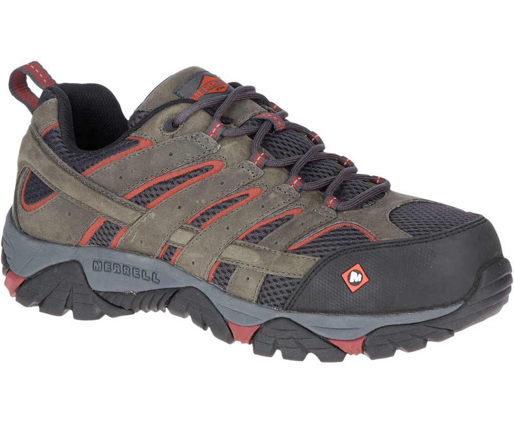 Merrell Sneakers Brown - Moab Vertex Vent Comp Toe - Mens 90SJHQOYK